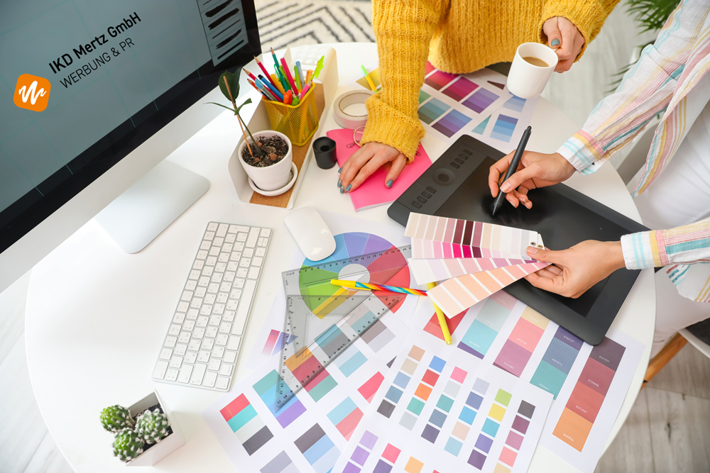 Farbauswahl Medienvorstufe