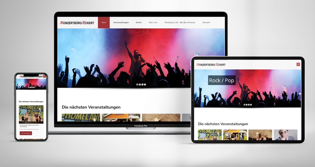 Mockup Website konzertbuero-eckert.de