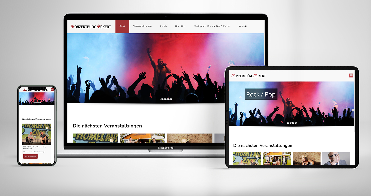 Mockup Website konzertbuero-eckert.de