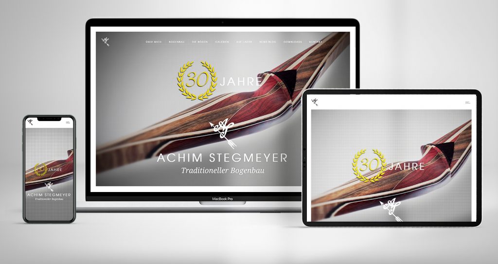 Mockup Website stegmeyer.de
